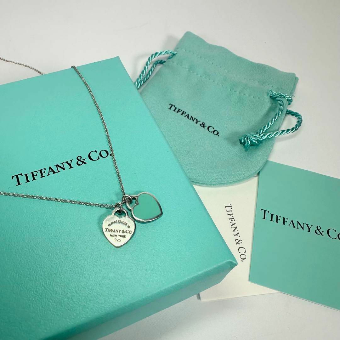 Tiffany & Co. - 美品 925 Tiffany& Co. リターントゥ ダブル Tiffany & Co. - 美品 925 Tiffany& Co. リターントゥ ダブル