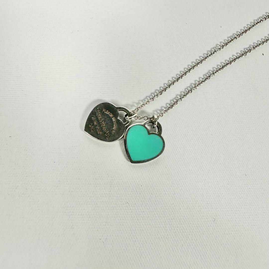 Tiffany & Co. - 美品 925 Tiffany& Co. リターントゥ ダブル Tiffany & Co. - 美品 925 Tiffany& Co. リターントゥ ダブル