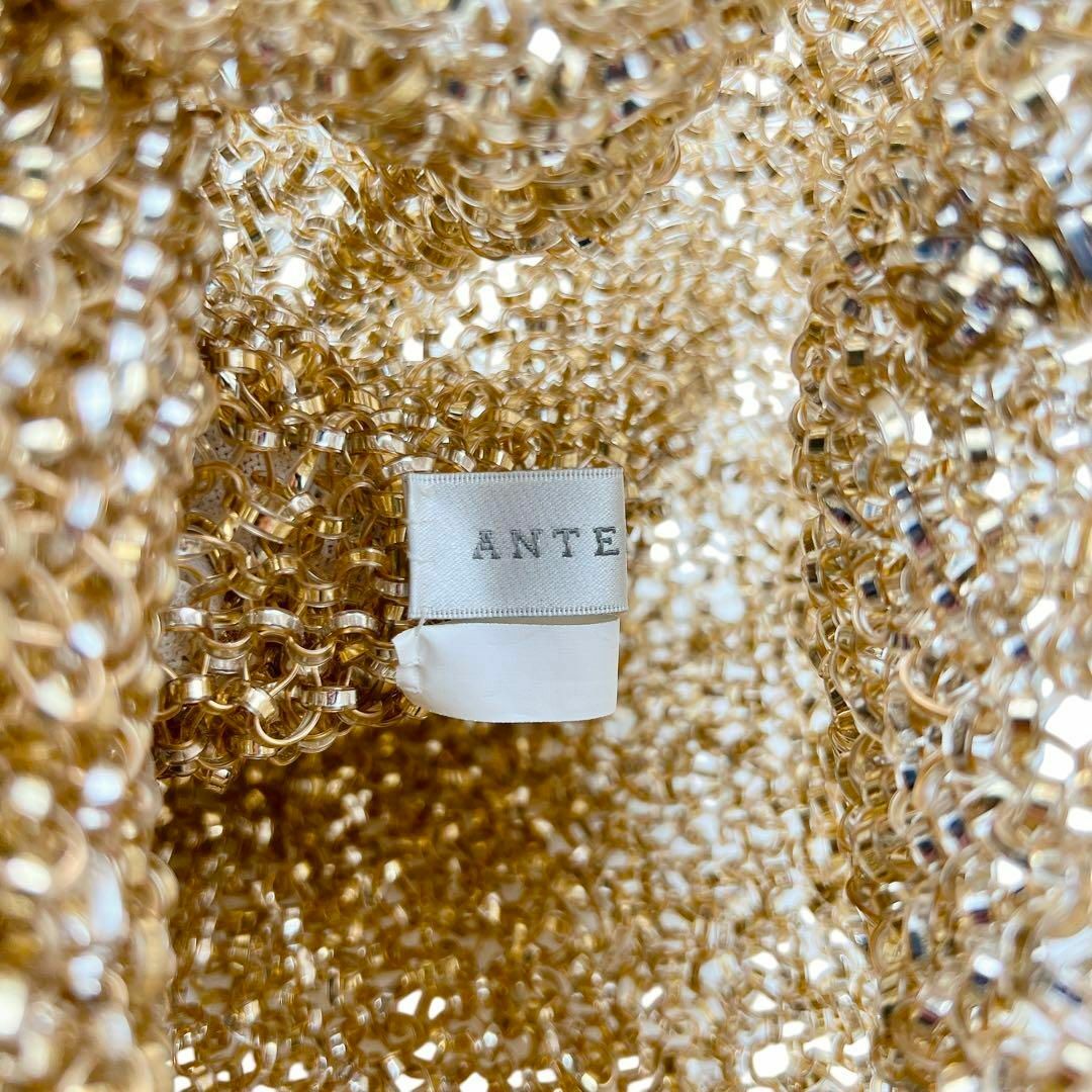 ANTEPRIMA - ANTEPRIMA ワイヤーバッグ 袋付 ゴールド トート ANTEPRIMA - ANTEPRIMA ワイヤーバッグ 袋付 ゴールド トート
