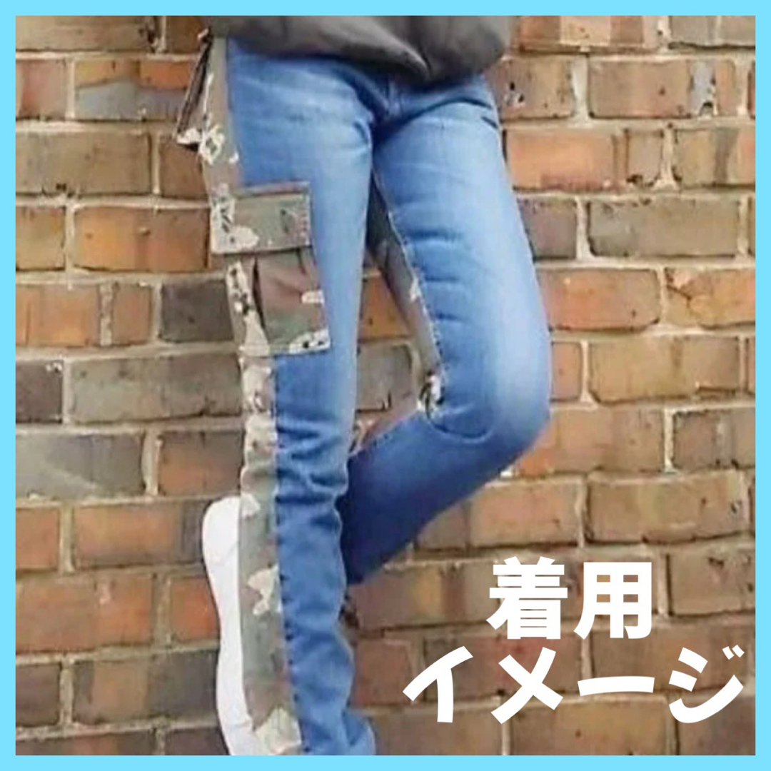 HYSTERIC GLAMOUR - hysteric glamour切り替え デニム ジーンズ HYSTERIC GLAMOUR - hysteric glamour切り替え デニム ジーンズ
