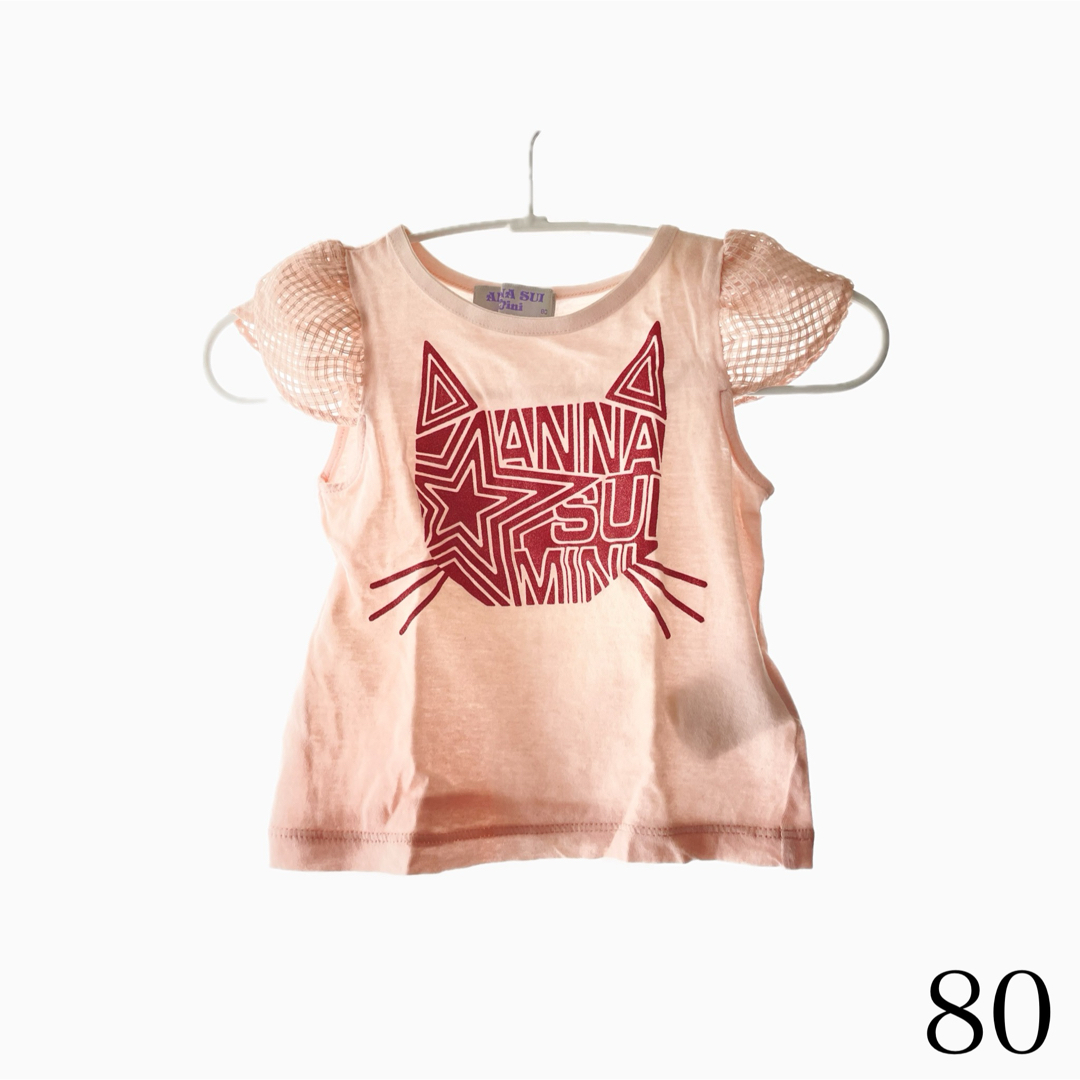 ANNA SUI mini - ANNA SUI mini Tシャツ80の通販 by fu ANNA SUI mini - ANNA SUI mini Tシャツ80の通販 by fu