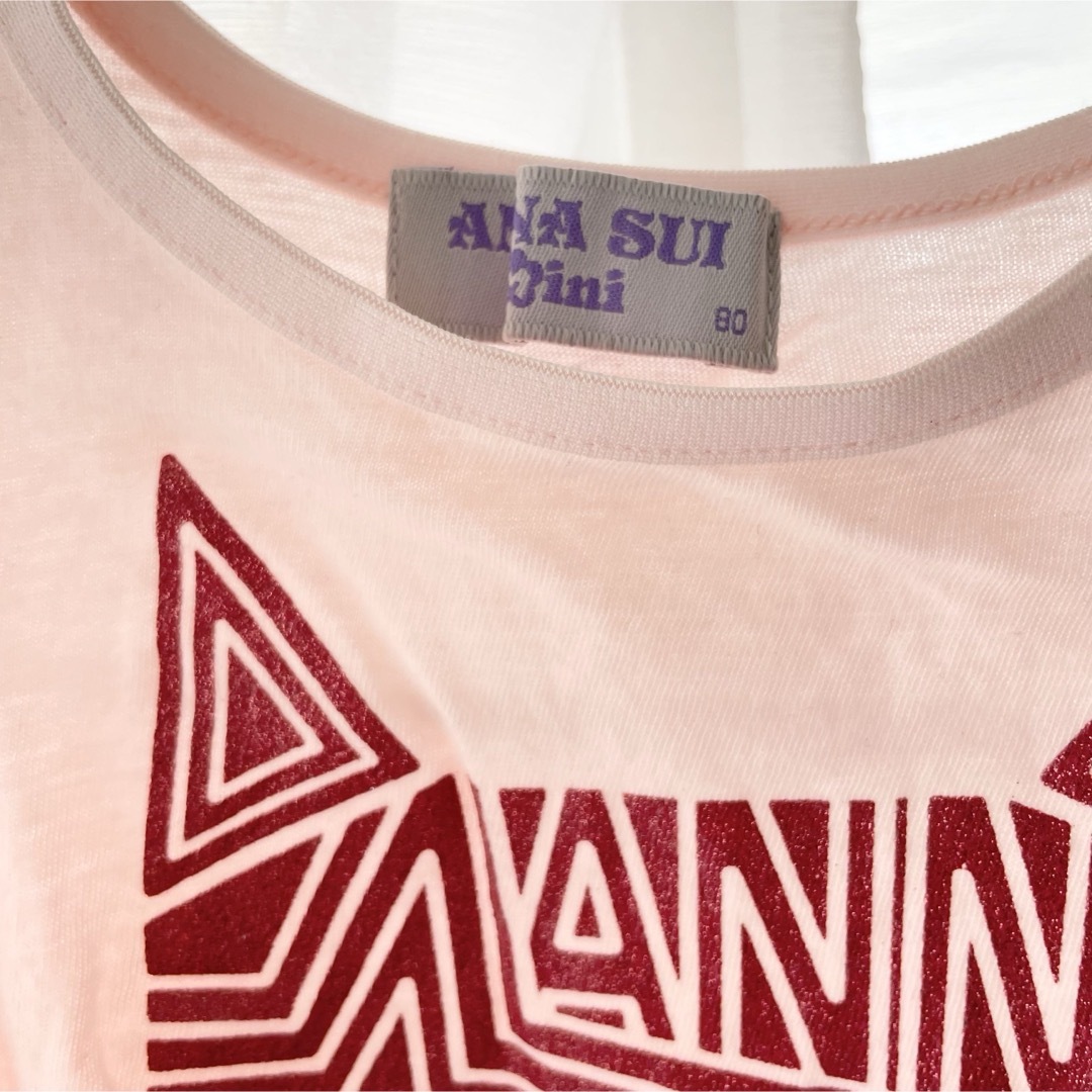 ANNA SUI mini - ANNA SUI mini Tシャツ80の通販 by fu ANNA SUI mini - ANNA SUI mini Tシャツ80の通販 by fu