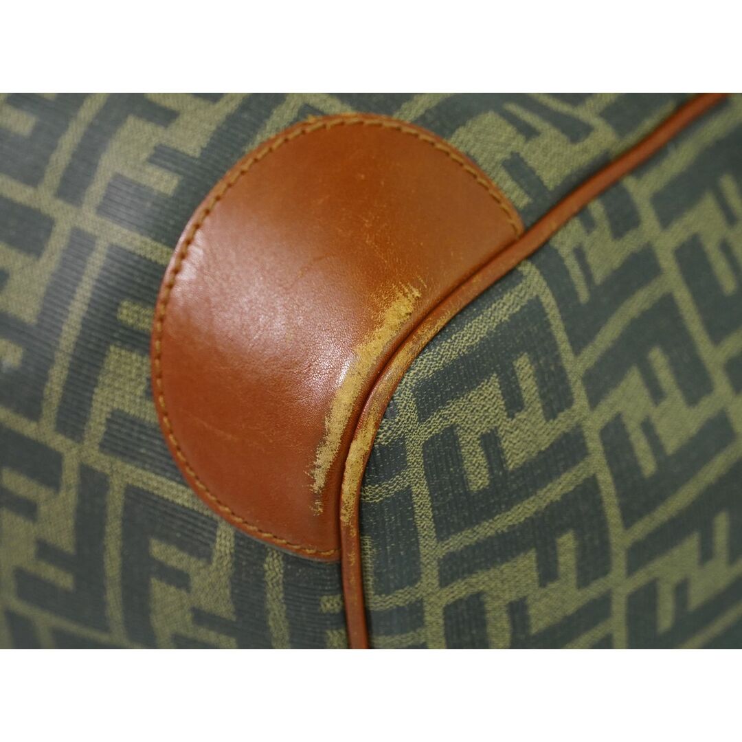 FENDI - 本物 フェンディ FENDI ズッカ 2WAY ショルダーバッグ FENDI - 本物 フェンディ FENDI ズッカ 2WAY ショルダーバッグ