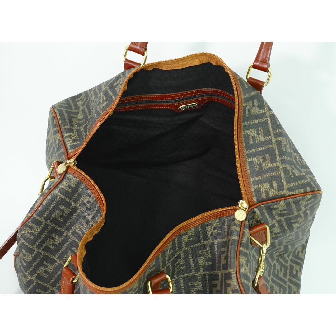 FENDI - 本物 フェンディ FENDI ズッカ 2WAY ショルダーバッグ FENDI - 本物 フェンディ FENDI ズッカ 2WAY ショルダーバッグ