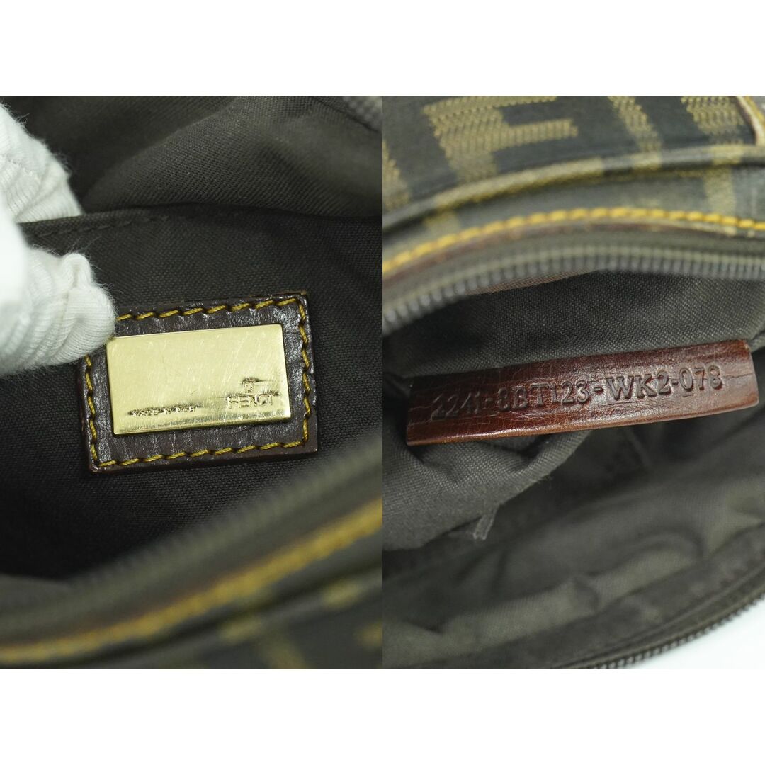 FENDI - 本物 フェンディ FENDI ズッカ 2WAY ショルダーバッグ FENDI - 本物 フェンディ FENDI ズッカ 2WAY ショルダーバッグ