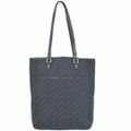 本物 クリスチャン ディオール Christian Dior トロッター ショルダーバッグ トートバッグ キャンバス ブラック Trotter バッグ 中古