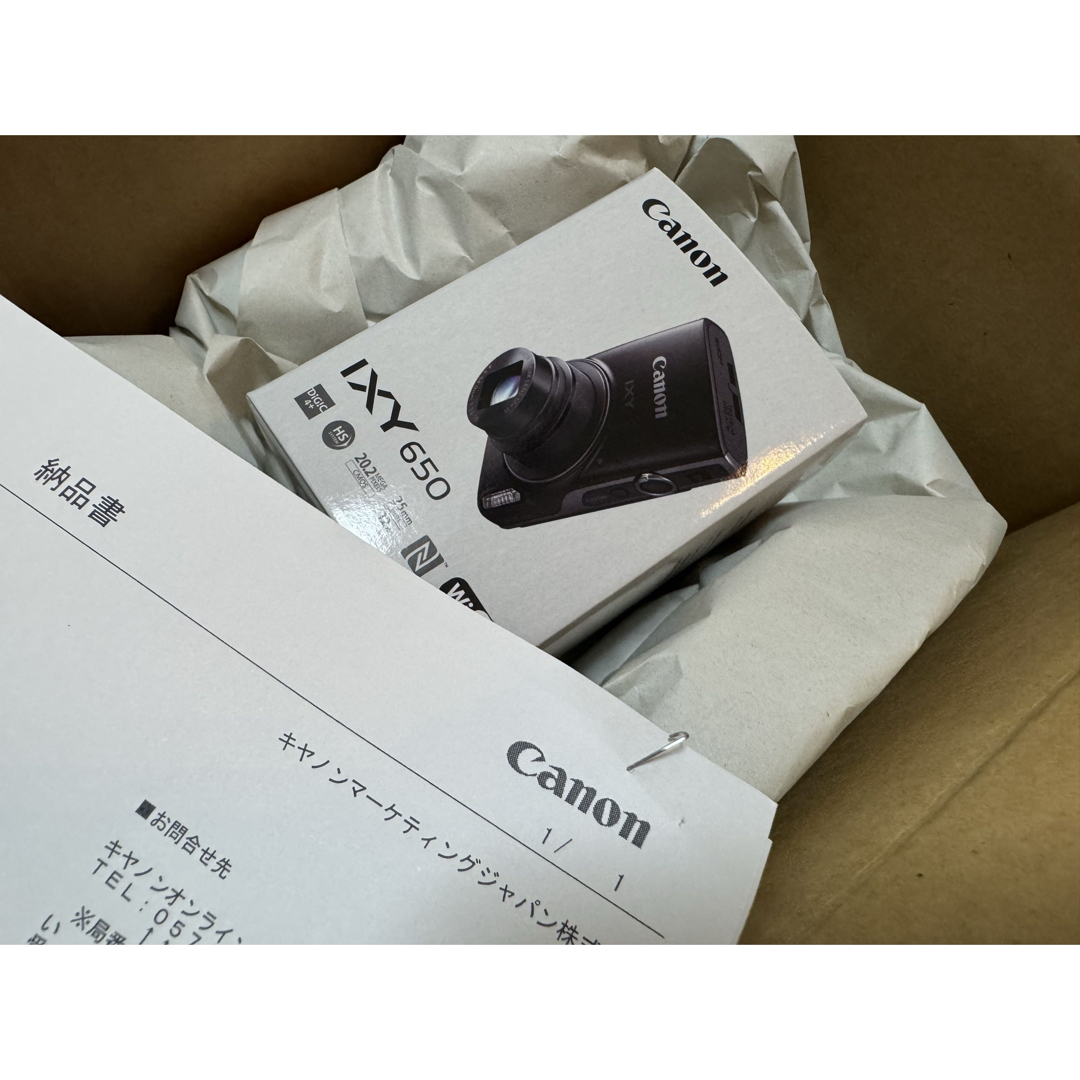 Canon - 【新品未開封】 Canon IXY 650 黒 コンパクトデジタル Canon - 【新品未開封】 Canon IXY 650 黒 コンパクトデジタル