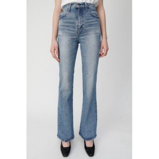 moussy - moussy❤️今期♡レトロブルーハイウエストストレート moussy - moussy❤️今期♡レトロブルーハイウエストストレート
