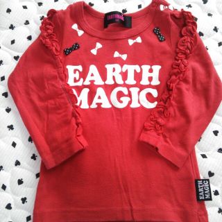 アースマジック(EARTHMAGIC)のサイズ80☆ロンT(Tシャツ(長袖/七分))