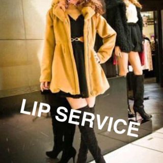 リップサービス(LIP SERVICE)のリップサービス バルーンAラインコート(ダウンコート)