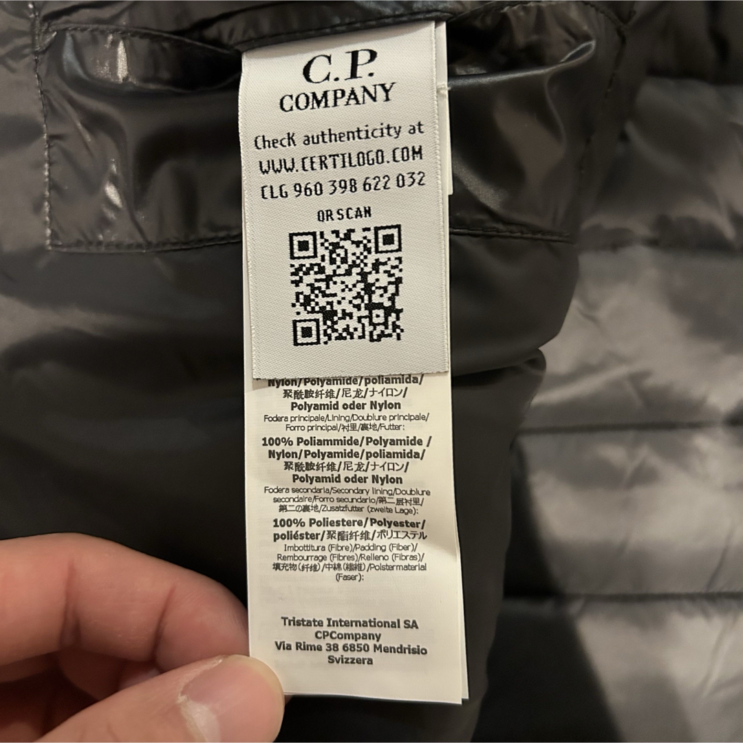 C.P. Company - C.P. COMPANY C.P SHELL Jacket ブラック 46の C.P. Company - C.P. COMPANY C.P SHELL Jacket ブラック 46の