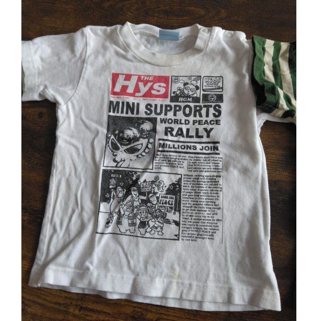 HYSTERIC MINI - ヒステリックミニ Tシャツ 90cm 日本製 2着 HYSTERIC MINI - ヒステリックミニ Tシャツ 90cm 日本製 2着