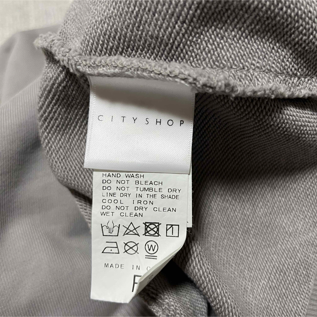 CITYSHOP - CITYSHOP シティショップ PIGMENT ポロ スウェット CITYSHOP - CITYSHOP シティショップ PIGMENT ポロ スウェット