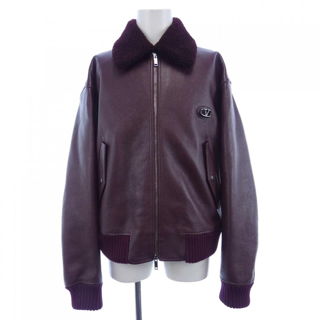 VALENTINO - ヴァレンティノ VALENTINO レザージャケットの通販 VALENTINO - ヴァレンティノ VALENTINO レザージャケットの通販