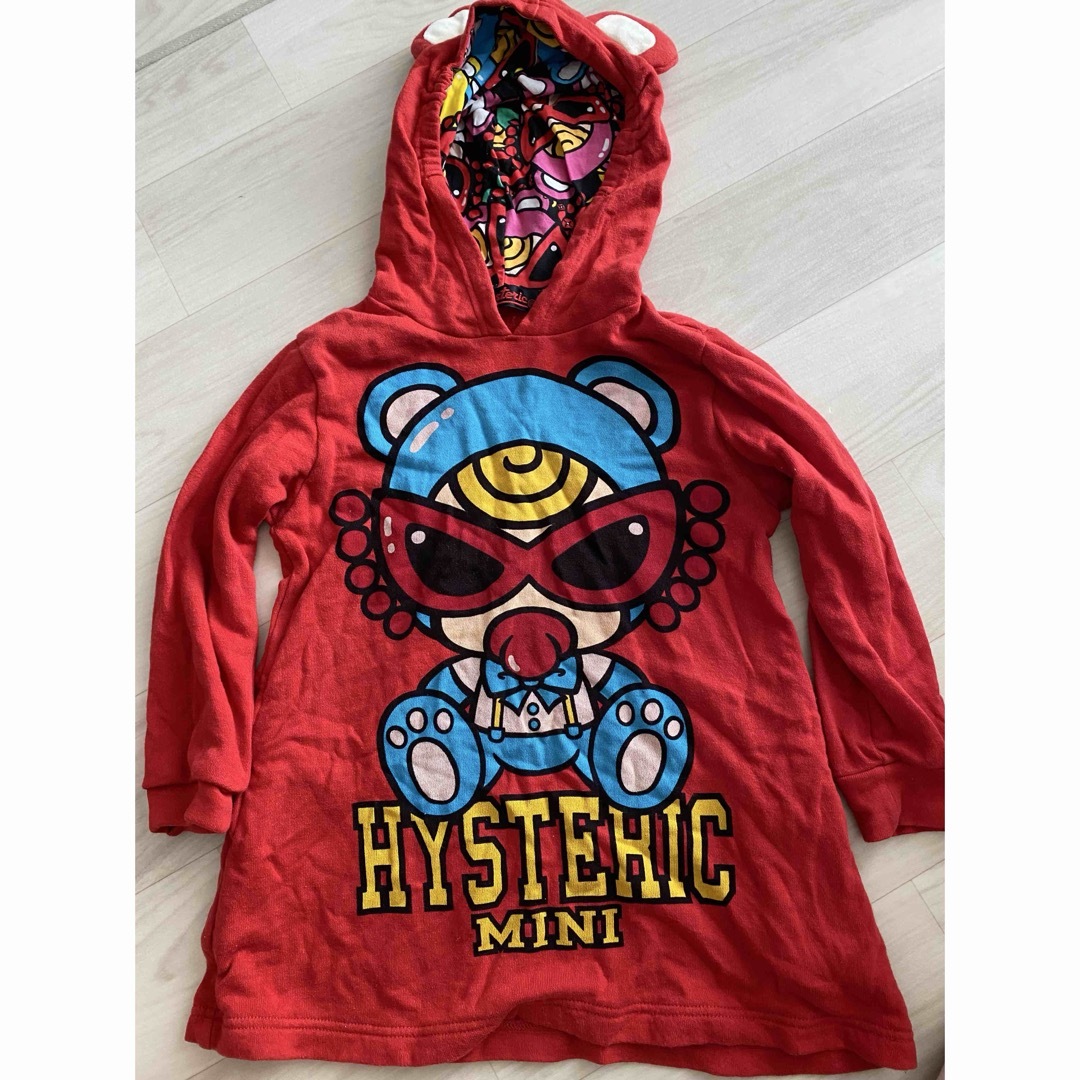 HYSTERIC MINI - ヒステリックミニ BIGトレーナーワンピース100 HYSTERIC MINI - ヒステリックミニ BIGトレーナーワンピース100
