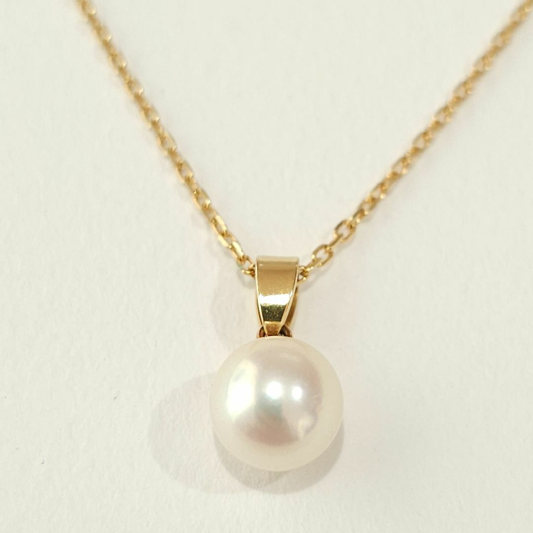 MIKIMOTO - 1233 ミキモトパールネックレスK18YGイエロー MIKIMOTO - 1233 ミキモトパールネックレスK18YGイエロー