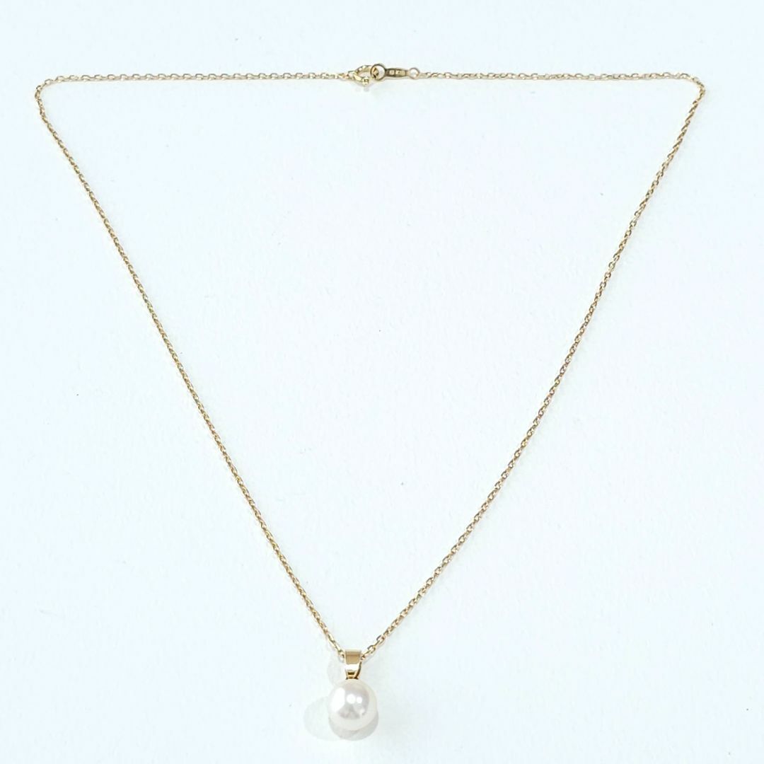 MIKIMOTO - 1233 ミキモトパールネックレスK18YGイエロー MIKIMOTO - 1233 ミキモトパールネックレスK18YGイエロー