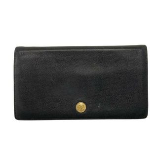 CHANEL - CHANEL(シャネル) 長財布 ココボタン 黒 レザーの通販 CHANEL - CHANEL(シャネル) 長財布 ココボタン 黒 レザーの通販