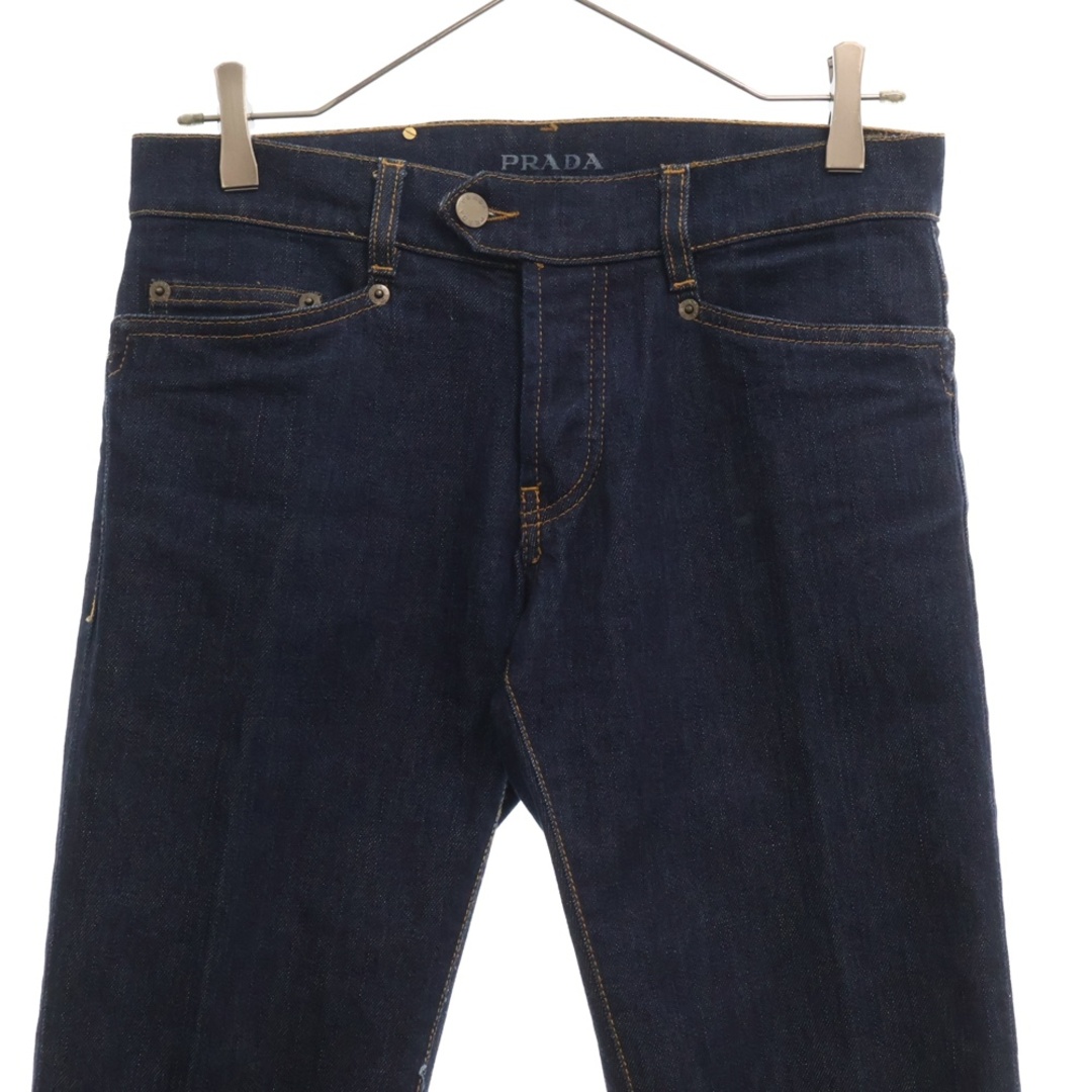 PRADA - PRADA プラダ TAPERED FIT JEANS センタープレス ボタン PRADA - PRADA プラダ TAPERED FIT JEANS センタープレス ボタン