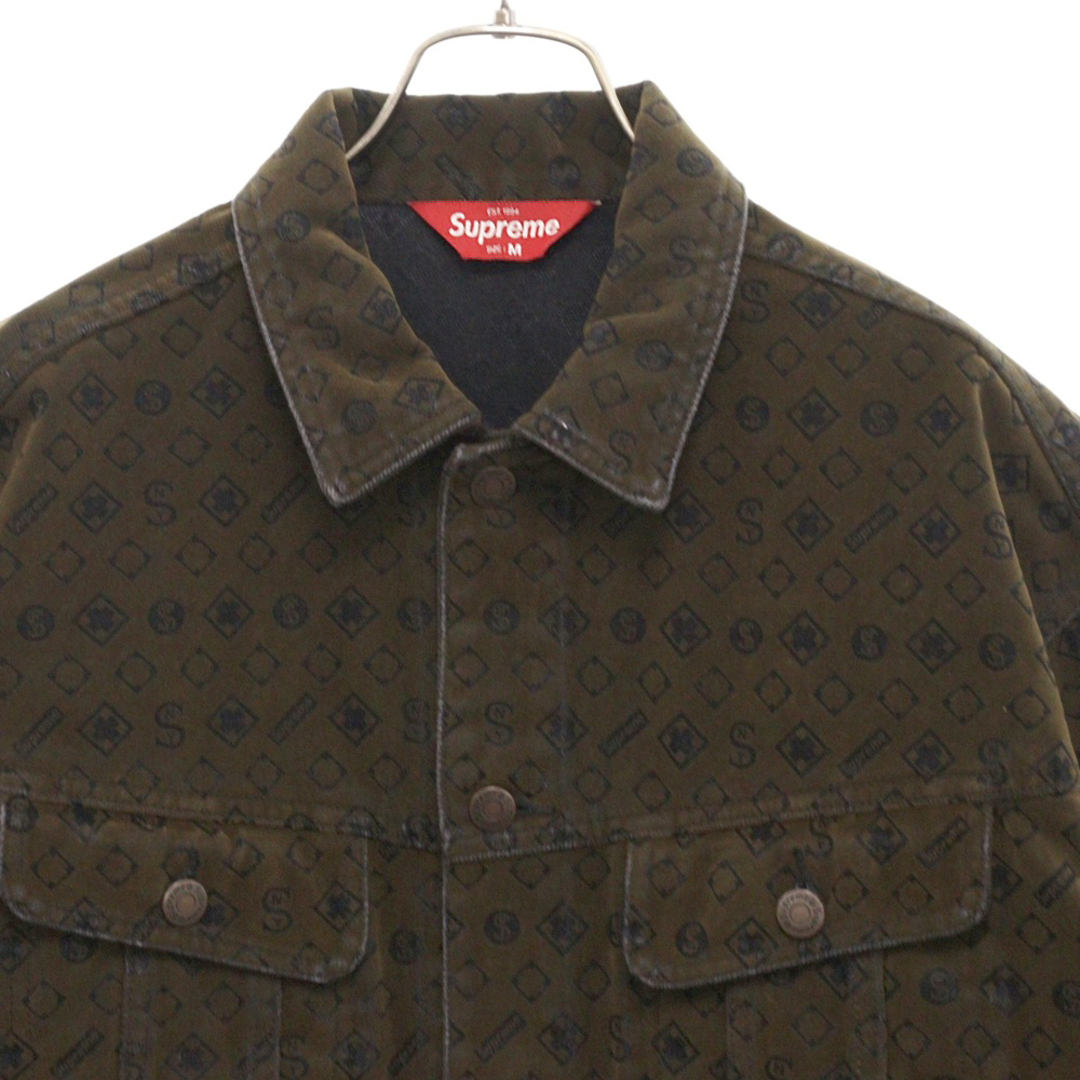 Supreme - SUPREME シュプリーム 24AW Flocked Denim Trucker Supreme - SUPREME シュプリーム 24AW Flocked Denim Trucker