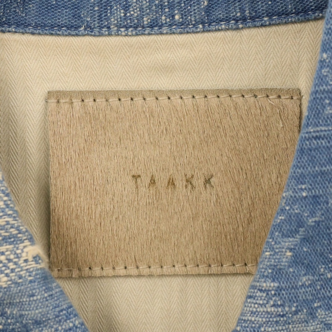 TAAKK ターク 25SS 3RDTYPEDENIMJACKET サードタイプデニム TAAKK ターク 25SS 3RDTYPEDENIMJACKET サードタイプデニム