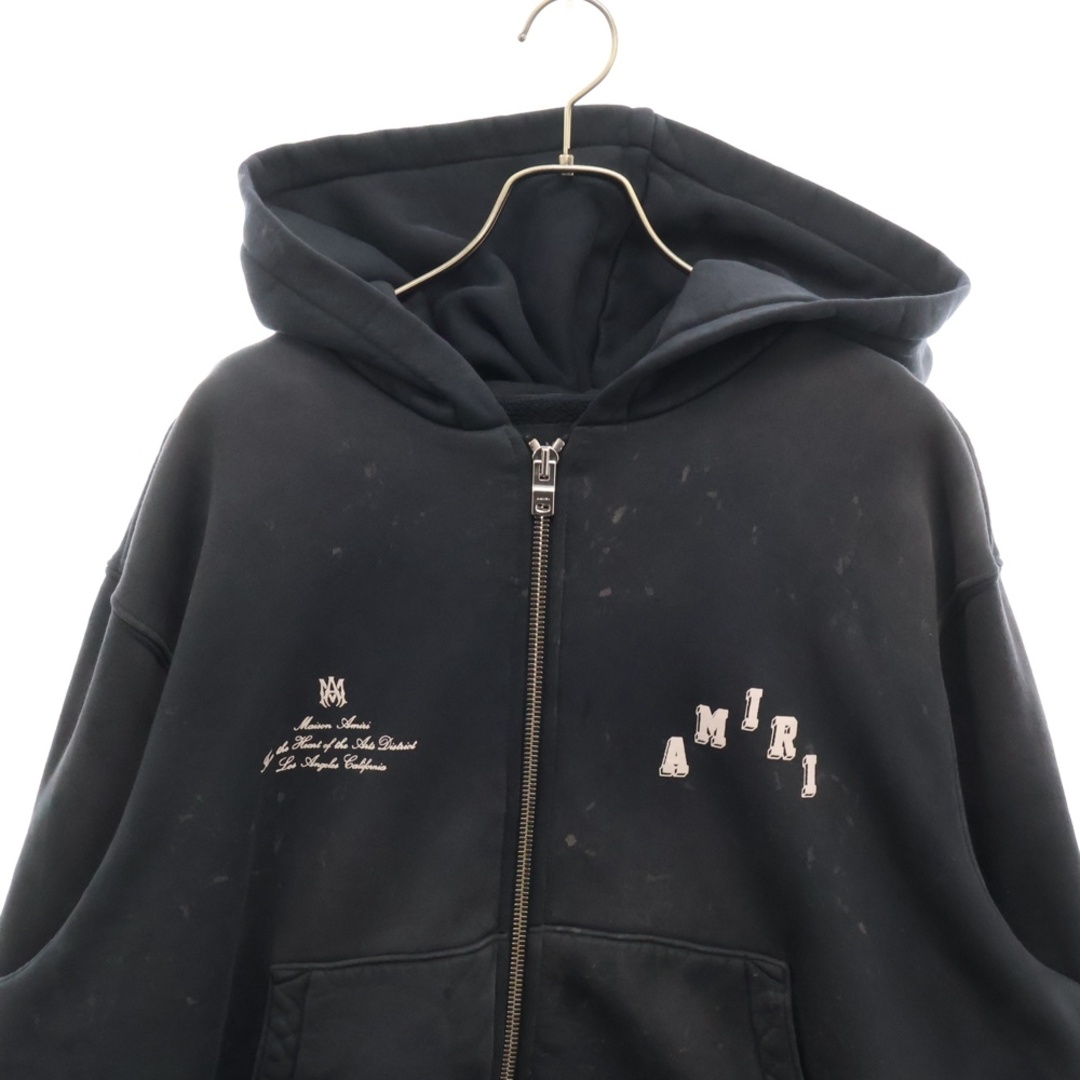 AMIRI - AMIRI アミリ Vintage Collegiate Zip Hoodie AMIRI - AMIRI アミリ Vintage Collegiate Zip Hoodie