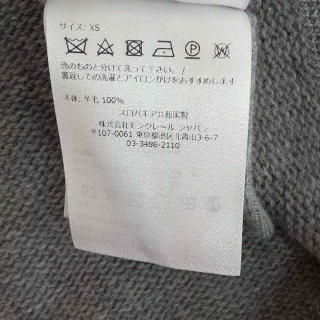 MONCLER - MONCLER(モンクレール) 長袖セーター サイズXS MONCLER - MONCLER(モンクレール) 長袖セーター サイズXS