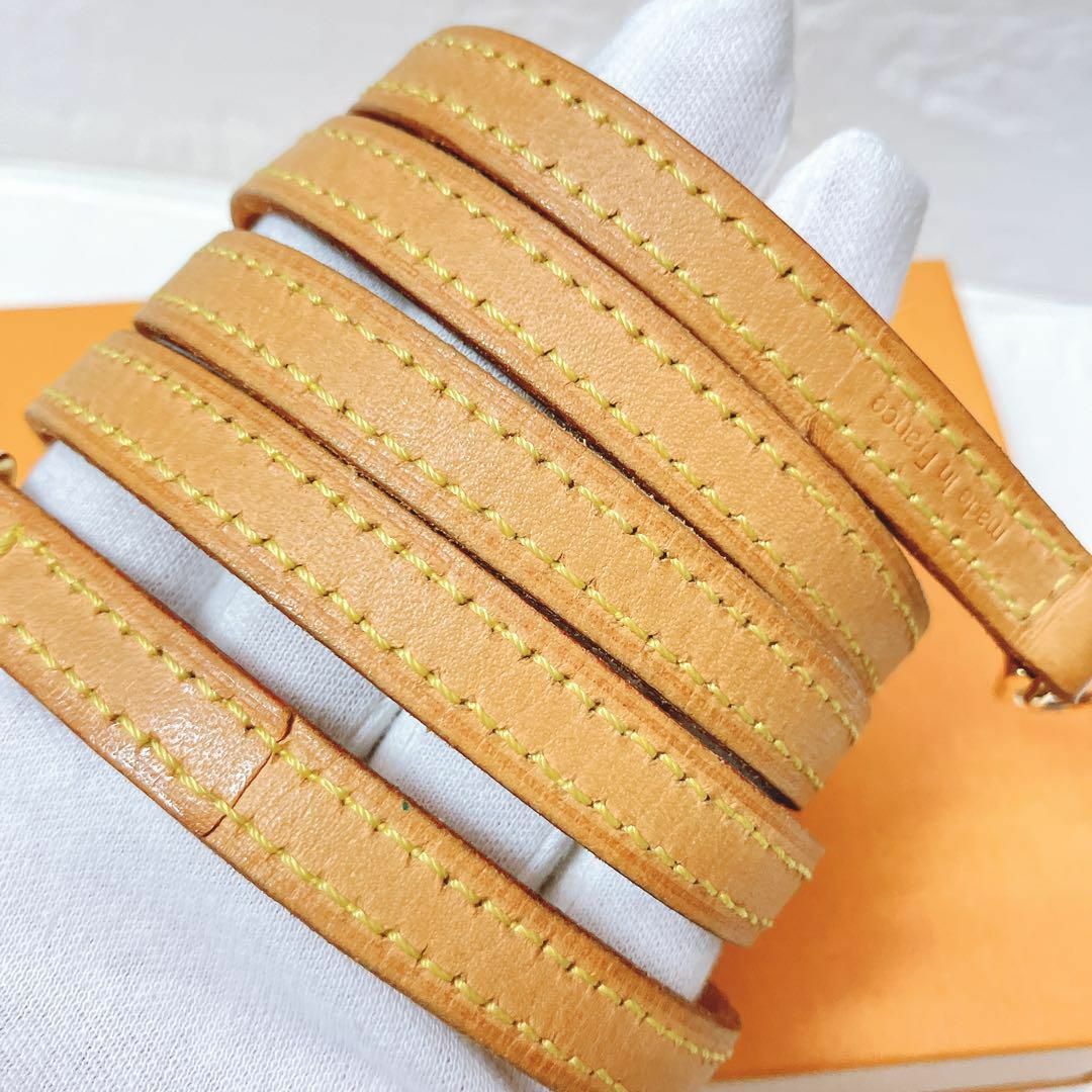 LOUIS VUITTON - ヴィトン Vuitton レザー ヌメ革 ショルダー LOUIS VUITTON - ヴィトン Vuitton レザー ヌメ革 ショルダー