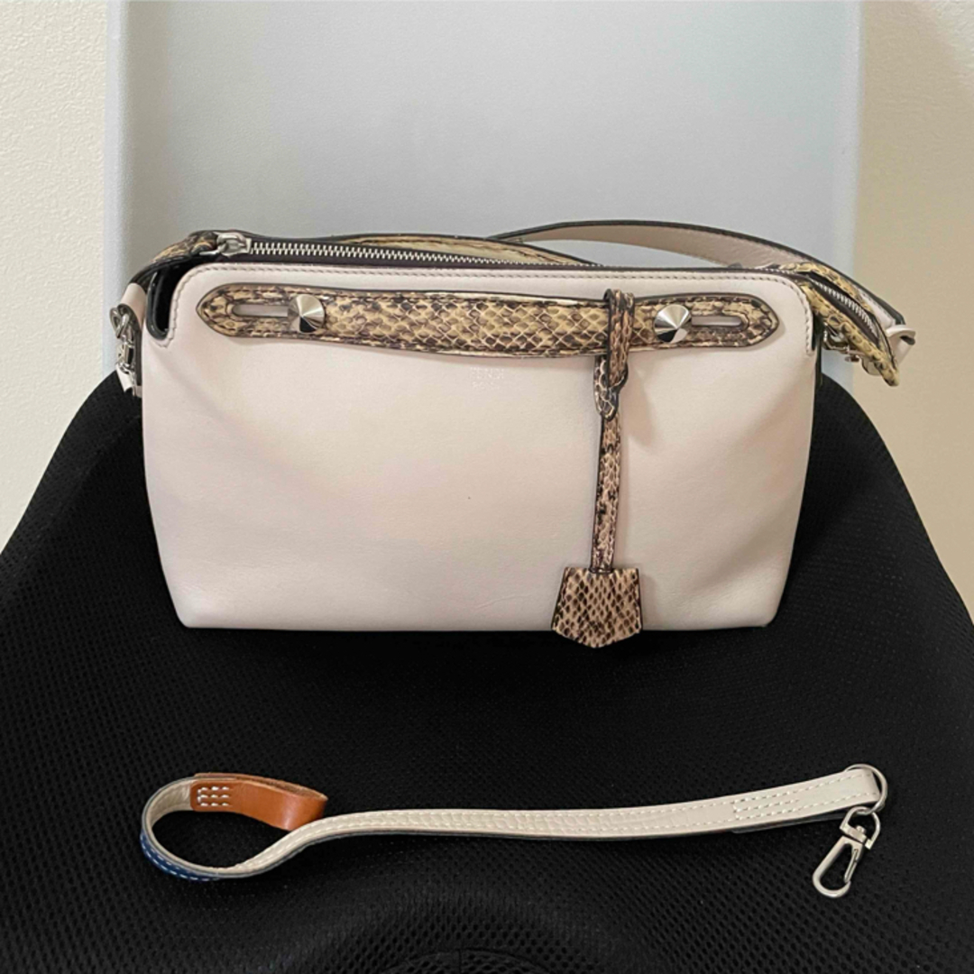 FENDI - FENDI バイザウェイ ミディアム 2WAYパイソン柄の通販 FENDI - FENDI バイザウェイ ミディアム 2WAYパイソン柄の通販