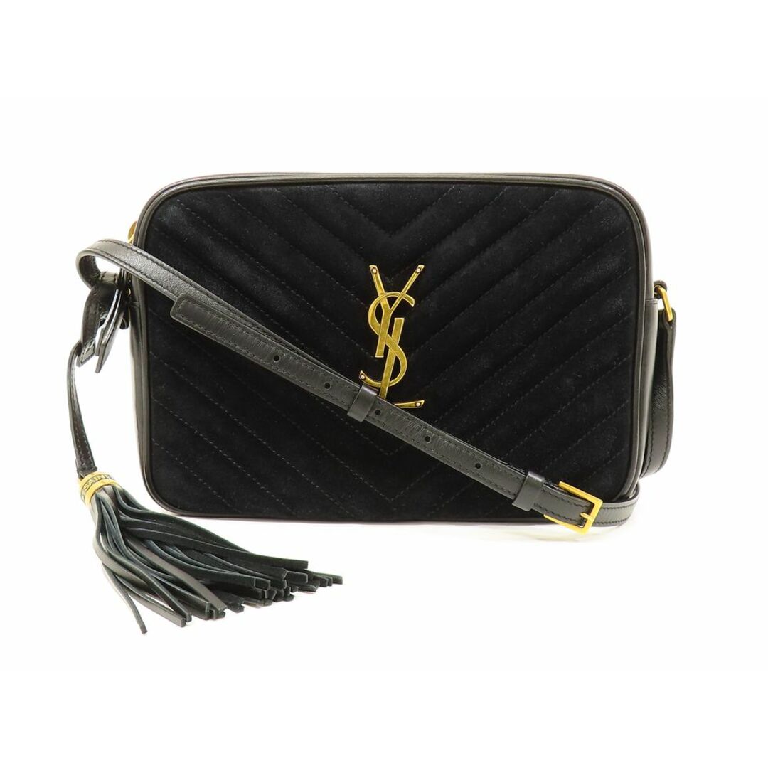 SAINT LAURENT - 【新着】サンローラン 612544 ベロア×レザー SAINT LAURENT - 【新着】サンローラン 612544 ベロア×レザー