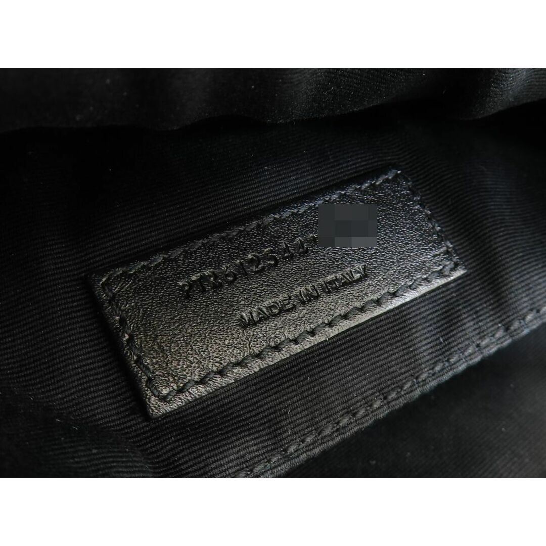 SAINT LAURENT - 【新着】サンローラン 612544 ベロア×レザー SAINT LAURENT - 【新着】サンローラン 612544 ベロア×レザー