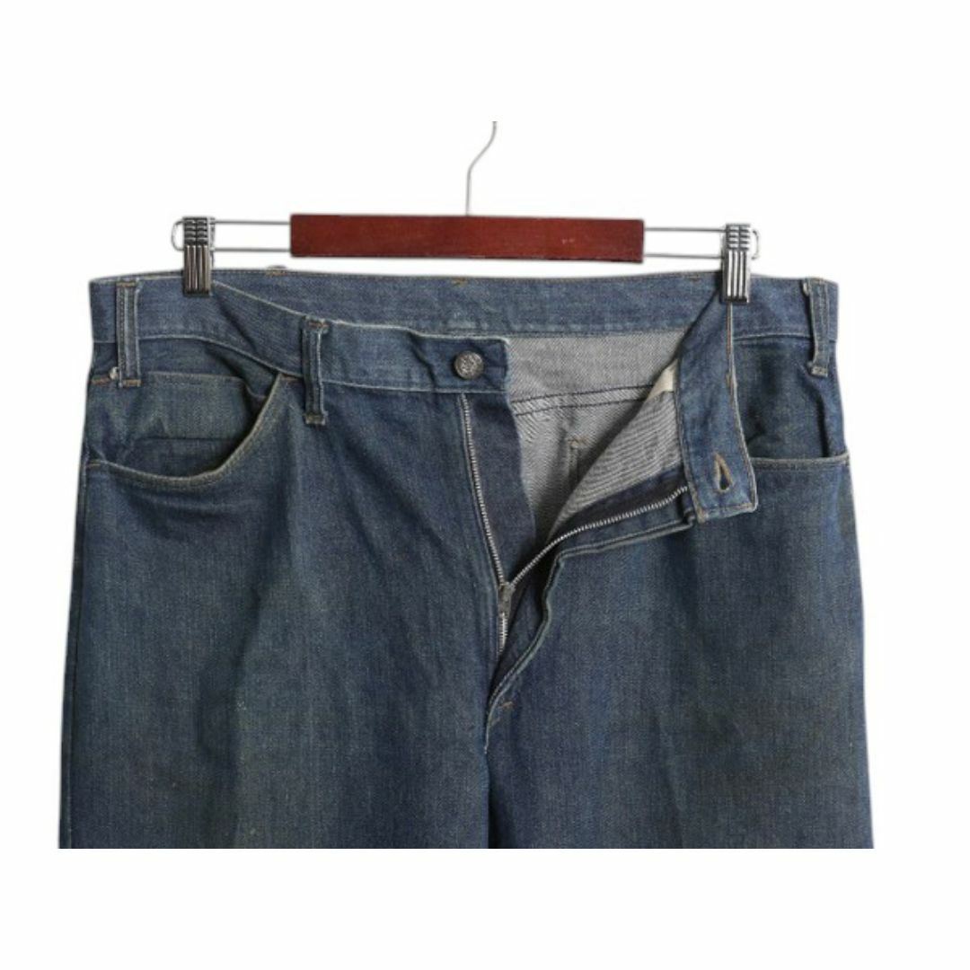 60s 70s ☆ ストアブランド インディゴ デニム パンツ メンズ 35 60s 70s ☆ ストアブランド インディゴ デニム パンツ メンズ 35
