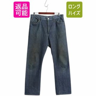 60s 70s ☆ ストアブランド インディゴ デニム パンツ メンズ 35 60s 70s ☆ ストアブランド インディゴ デニム パンツ メンズ 35