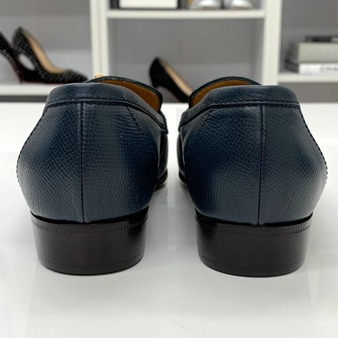 HERMES - 7913 エルメス レザー シェーヌダンクル ローファー HERMES - 7913 エルメス レザー シェーヌダンクル ローファー