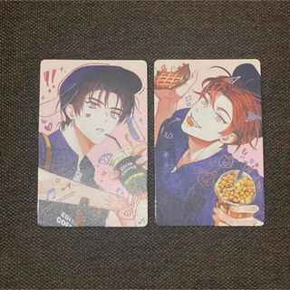 EDIYA COFFEE デビュ死 コラボ トレカ フォトカード 2枚セットの EDIYA COFFEE デビュ死 コラボ トレカ フォトカード 2枚セットの