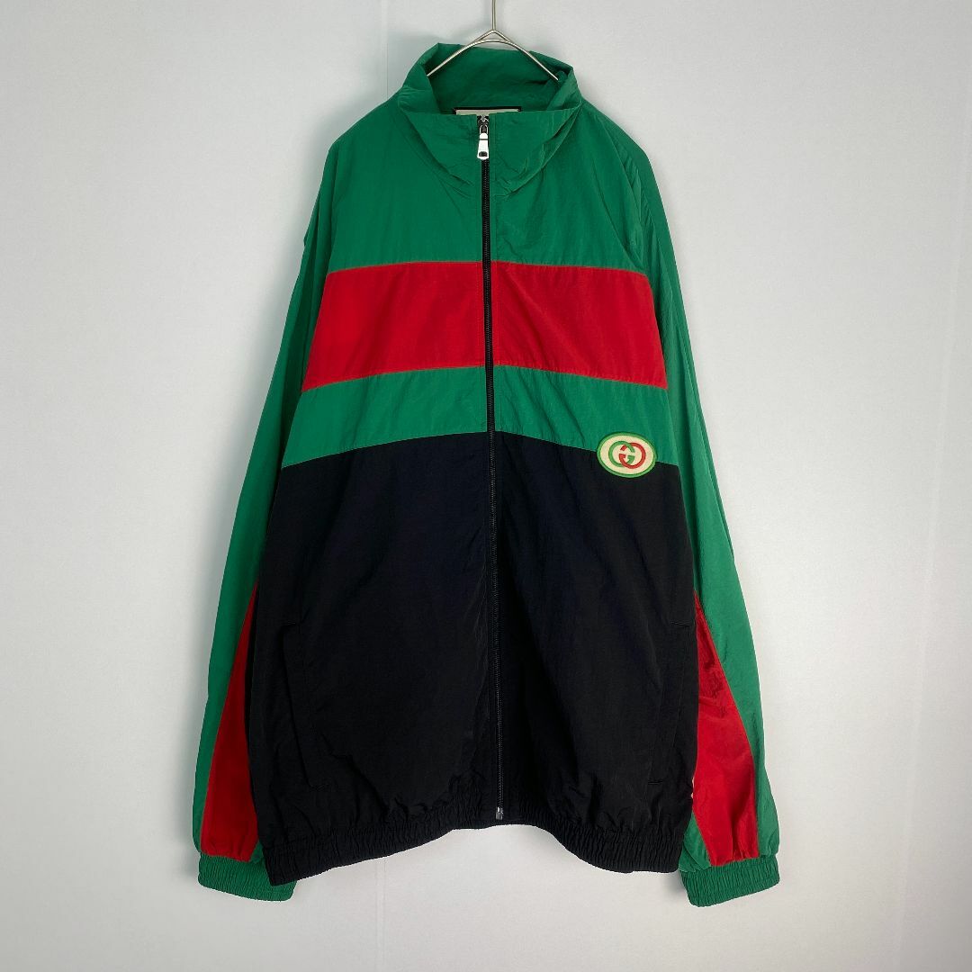 GUCCI - グッチ ナイロンジャケット 特大サイズ GUCCI オーバ GUCCI - グッチ ナイロンジャケット 特大サイズ GUCCI オーバ