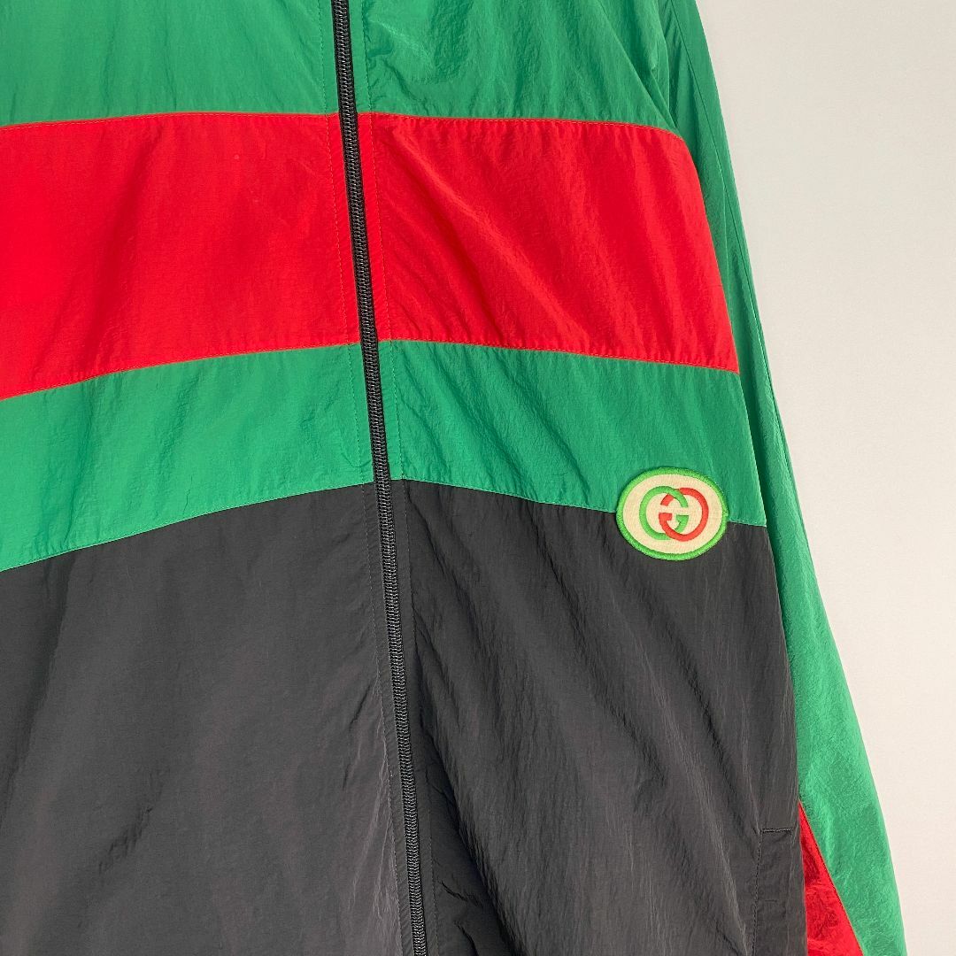 GUCCI - グッチ ナイロンジャケット 特大サイズ GUCCI オーバ GUCCI - グッチ ナイロンジャケット 特大サイズ GUCCI オーバ