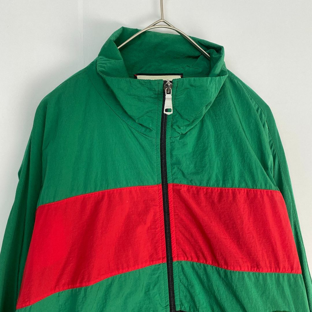 GUCCI - グッチ ナイロンジャケット 特大サイズ GUCCI オーバ GUCCI - グッチ ナイロンジャケット 特大サイズ GUCCI オーバ