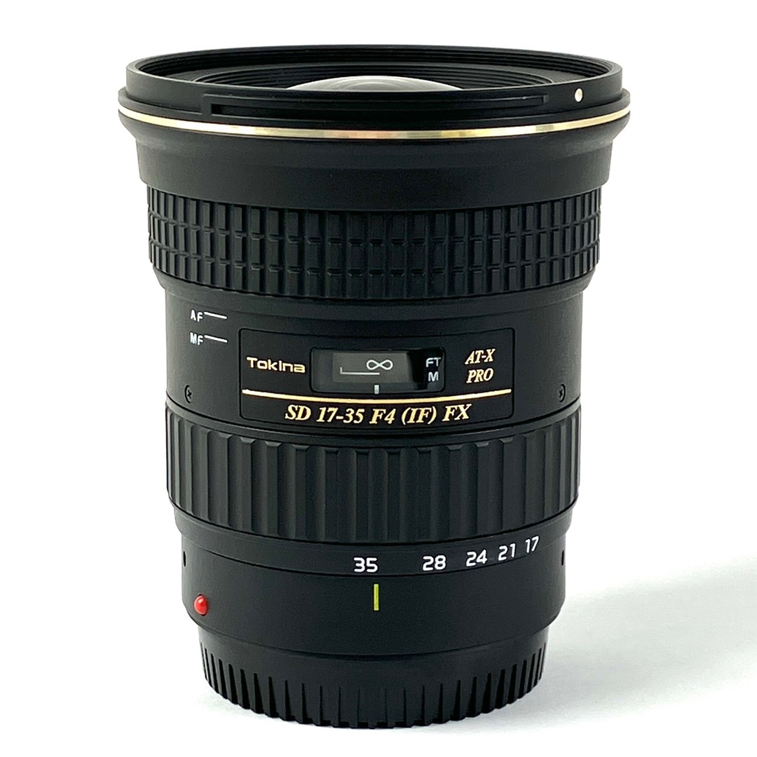トキナー AT-X 17-35mm F4 PRO FX (キヤノンEF用)[ジャンク品 トキナー AT-X 17-35mm F4 PRO FX (キヤノンEF用)[ジャンク品