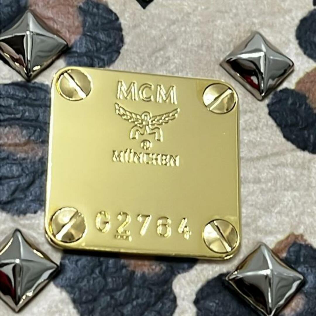 MCM - MCM(エムシーエム) 長財布美品 - ベージュ×黒×マルチ 豹柄 MCM - MCM(エムシーエム) 長財布美品 - ベージュ×黒×マルチ 豹柄