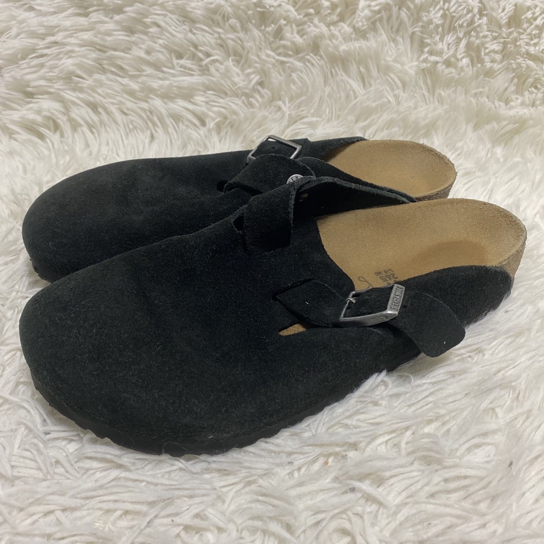 BIRKENSTOCK - 美品 BIRKENSTOCK ボストン スエードレザー BIRKENSTOCK - 美品 BIRKENSTOCK ボストン スエードレザー