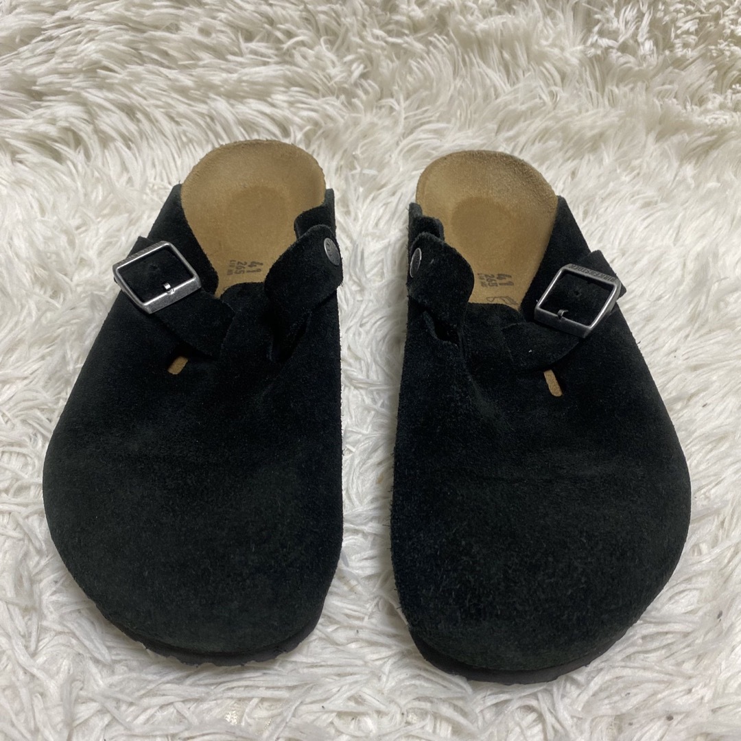 BIRKENSTOCK - 美品 BIRKENSTOCK ボストン スエードレザー BIRKENSTOCK - 美品 BIRKENSTOCK ボストン スエードレザー
