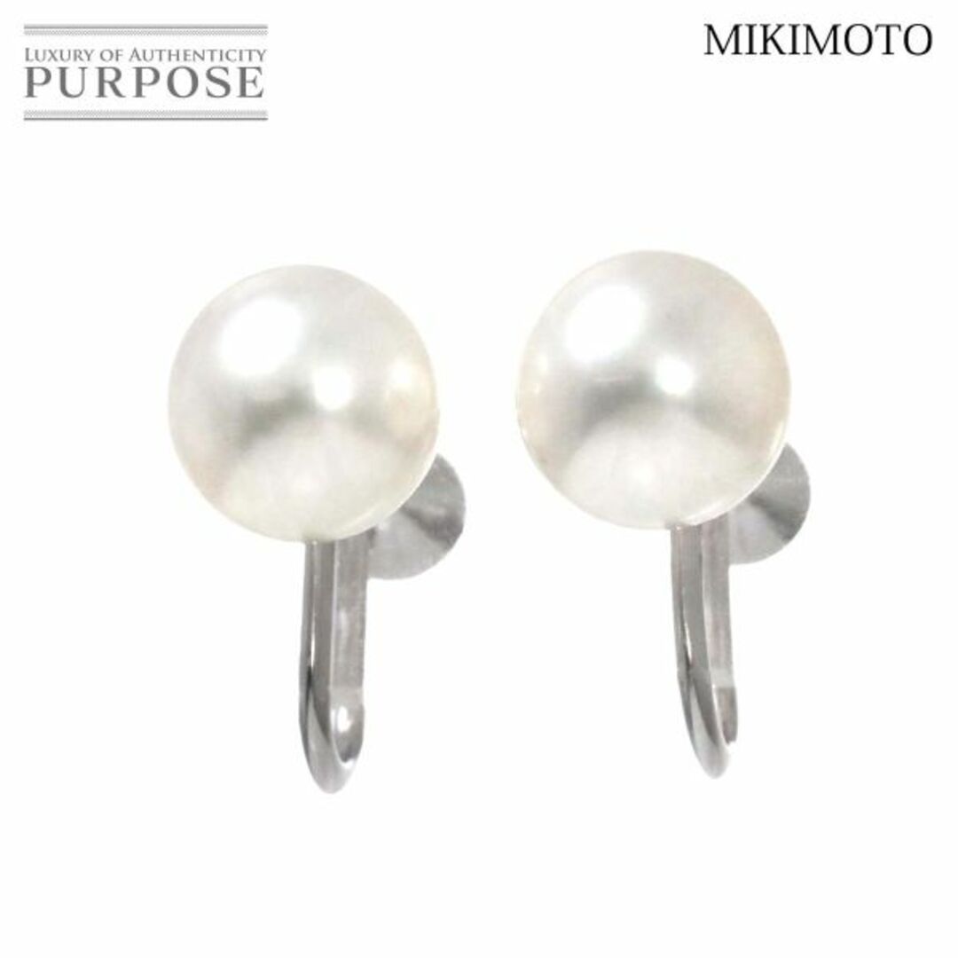 MIKIMOTO - ミキモト MIKIMOTO アコヤ真珠 8.8mm イヤリング K18 MIKIMOTO - ミキモト MIKIMOTO アコヤ真珠 8.8mm イヤリング K18