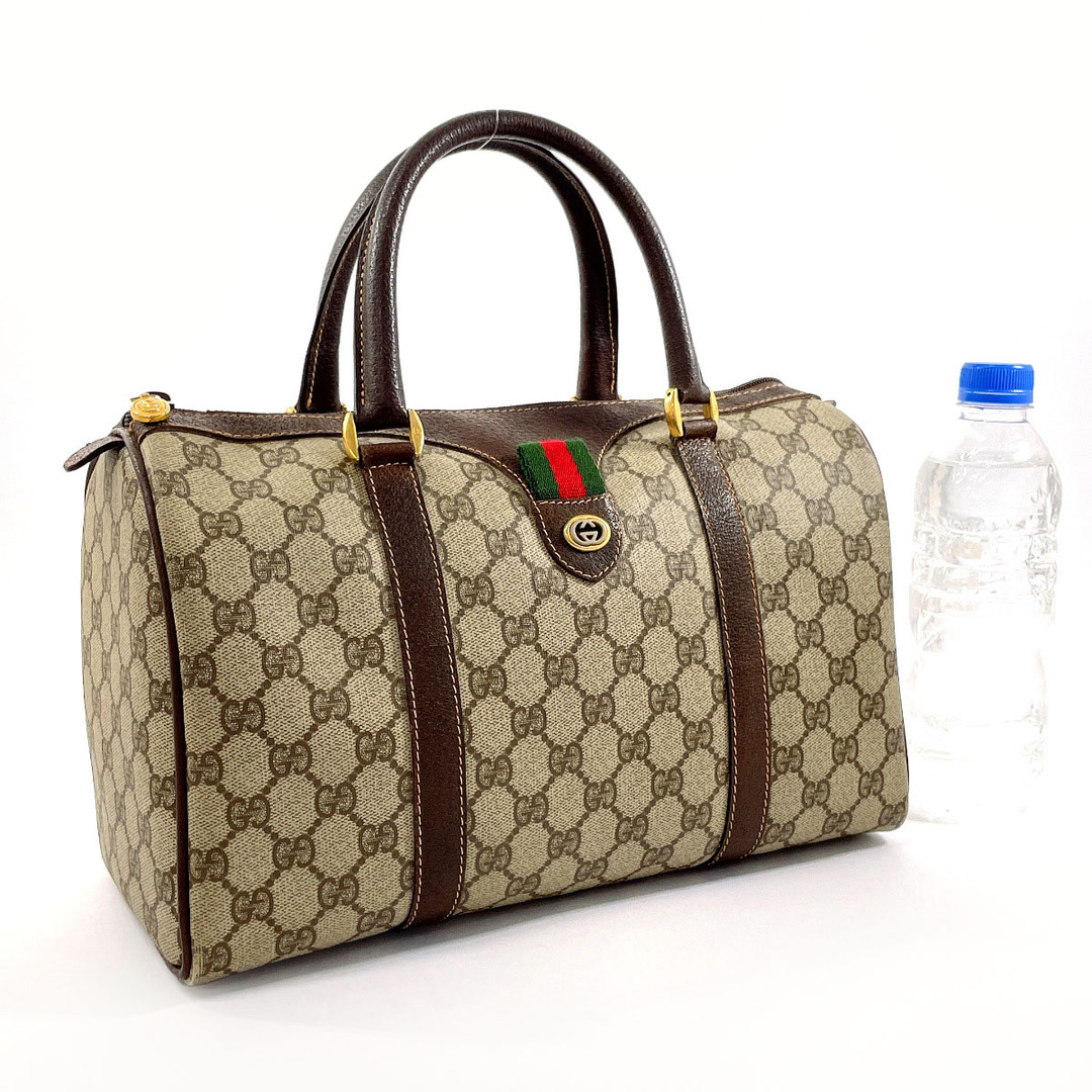 GUCCI - グッチ ハンドバッグ ミニボストン シェリーライン GUCCI - グッチ ハンドバッグ ミニボストン シェリーライン