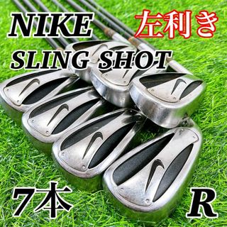希少レフティ NIKE / ナイキ スリングショット アイアン 7本 希少レフティ NIKE / ナイキ スリングショット アイアン 7本