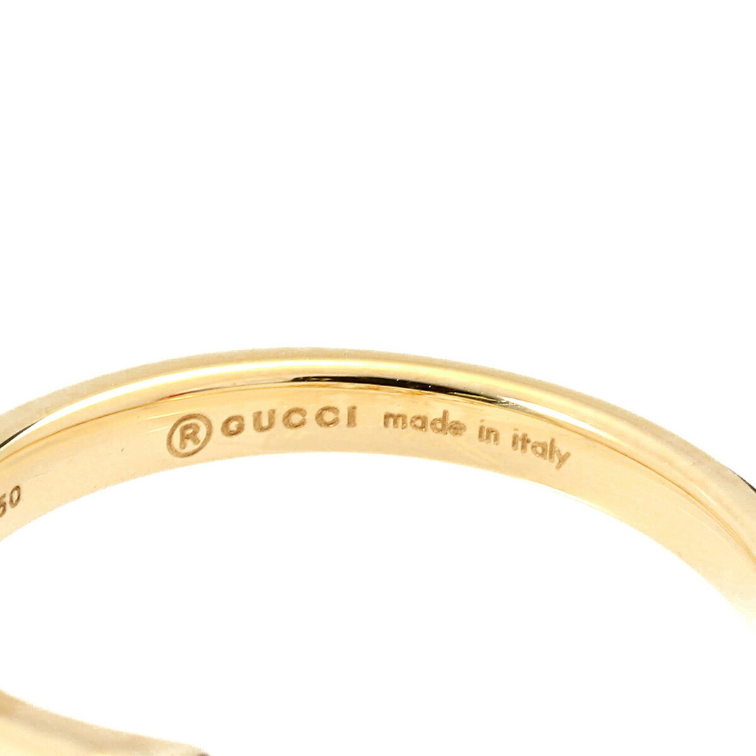 GUCCI - グッチ GGランニング リング 指輪 ダイヤモンド K18 9号 GUCCI - グッチ GGランニング リング 指輪 ダイヤモンド K18 9号