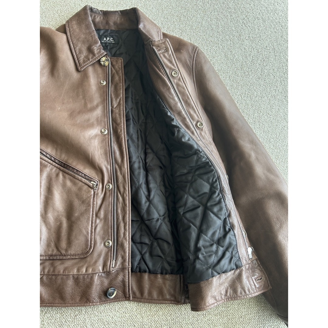 A.P.C - A.P.C. アーペーセー イーストバイウエスト期 レザー A.P.C - A.P.C. アーペーセー イーストバイウエスト期 レザー
