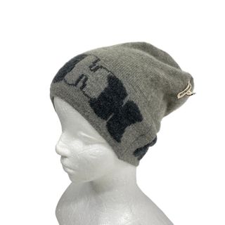 HERMES - エルメス HERMES ニットキャップ Hロゴ ニット帽 HERMES - エルメス HERMES ニットキャップ Hロゴ ニット帽