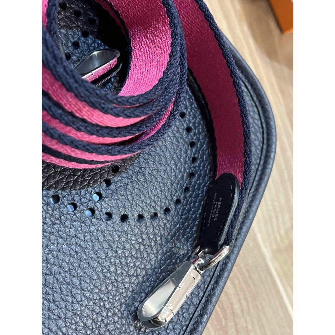 HERMES - エルメス ミニエブリンtpm アマゾーヌ カバン ノアール HERMES - エルメス ミニエブリンtpm アマゾーヌ カバン ノアール