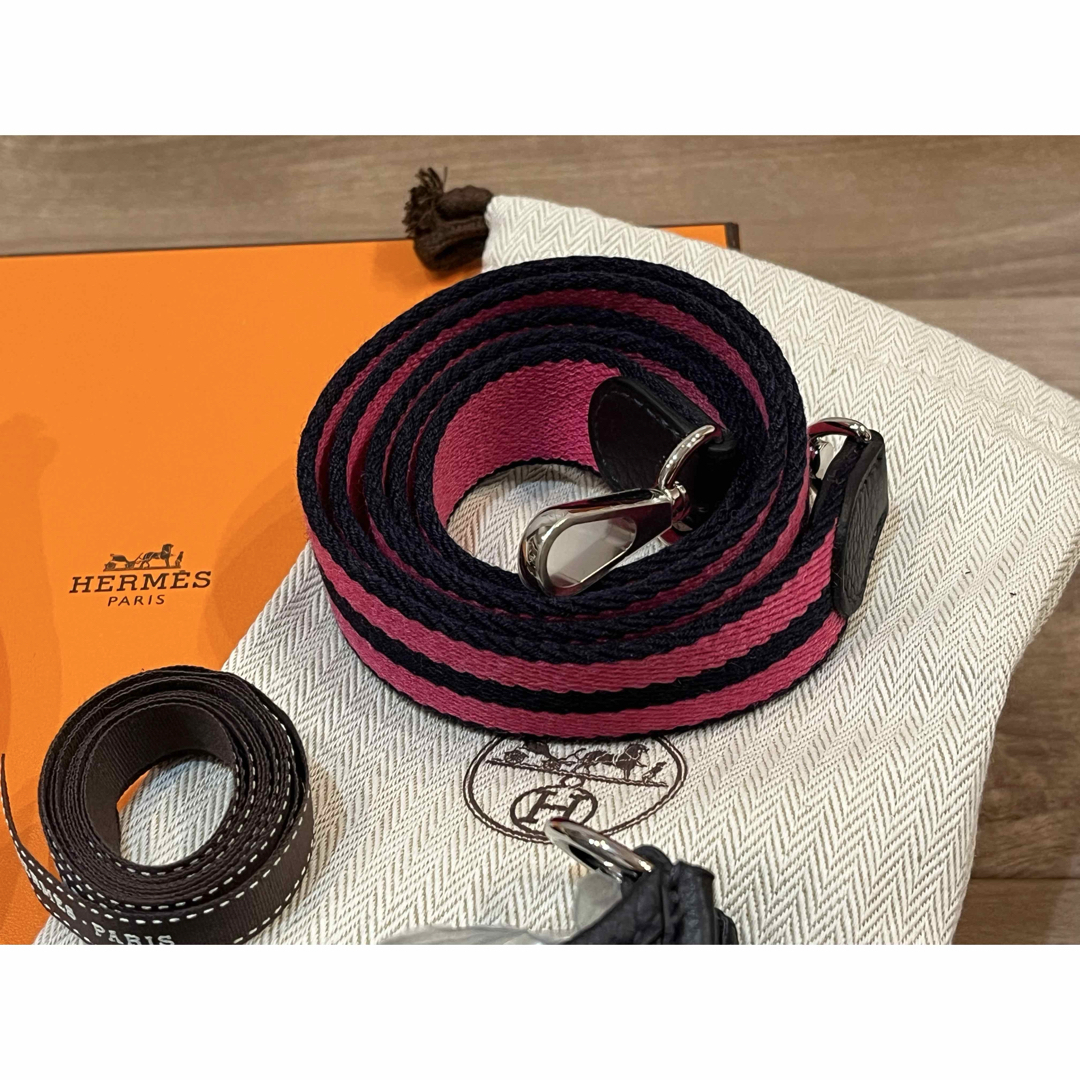 HERMES - エルメス ミニエブリンtpm アマゾーヌ カバン ノアール HERMES - エルメス ミニエブリンtpm アマゾーヌ カバン ノアール